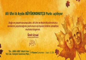 Aysin ve Ali Ulvi Byknohutu Park Alyor