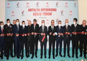 Antalya Hipodromu Törenle Açıldı