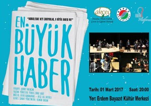 En Byk Haber Erdem Bayazt Kltr Merkezinde