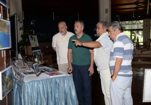 Fotoraf Sanats Muhammet Dnmezer Kemeri Gr Sergisi lgiyle Ziyaret Edildi