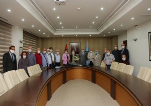 Rektr zkan, Antalya Kent Konseyi le Bir Araya Geldi