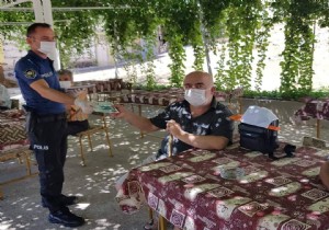 Antalya Polisi Korona dan Korunma Yntemlerini Brorle Anlatyor