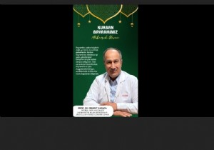 Prof.Dr.Mehmet Karaca hem bayram kutlad ,hemde uyard